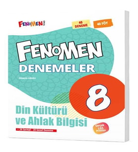 FENOMEN 8. SINIF DİN KÜLTÜRÜ VE AHLAK BİLGİSİ DENEME