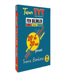 Tasarı TYT Fen Bilimleri 20 de 40 Net Soru Bankası