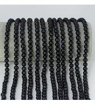 6 MM Siyah - Mavi Kaplangözü Taşı Dizi - DZ3471