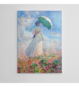 Monet Gezinti Kanvas Tablo