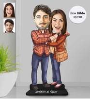 Kişiye Özel Sevgili Ahşap Eco Biblo -22