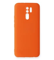 Durukar® Redmi 9 Kılıf Nano içi Kadife Silikon - Turuncu