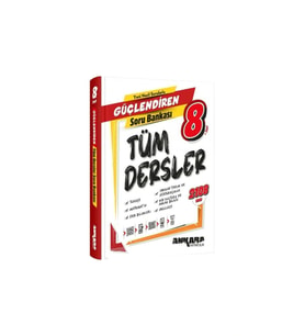 Ankara Yayıncılık 8. Sınıf Lgs Tüm Dersler Soru Bankası