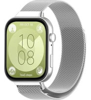 Huawei Watch Fit 3 Kordon Milano Loop Metal Kordon (Fit/Fit2 Uyumlu Değildir) (Gümüş)