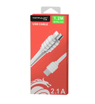 S56 2in1 (lightning-micro Usb) Kablo 1.2m 2.1a