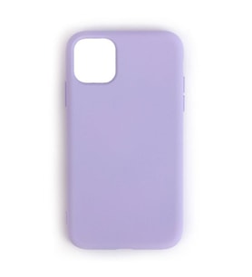 iPhone 11 Pro Max ile Uyumlu Cappy Silikon Kılıf Lila