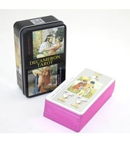 Decameron Metal Kutulu Tarot Kartı Alk2768