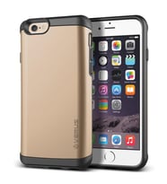 Verus iPhone 6 4.7 ile Uyumlu Case Damda Veil Series Kılıf Renk  Shine Gold