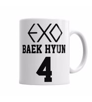 EXO BAEKHYUN 2 Kupa Bardak Porselen