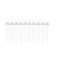 3mm Şeffaf Beyaz Led Paketi - 100 Adet (Renksiz)