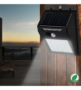 Powermaster Solar Sensörlü Duvar Tipi 20 Ledli Duvar Aplik (PM-4528)
