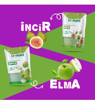 Freeze Dried 2'li Yeşil Meyveler İncir - Elma