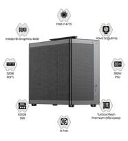 Turbox WorkProMesh i7 4770 32GB Ram 512GB SSD Oem Paket
