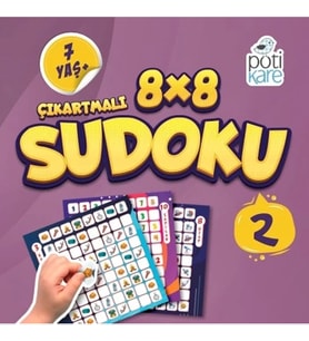 8x8 Çıkartmalı Sudoku 2