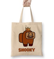 Bts Among Us Bt21 Shooky 01 Bez Çanta Uzun Saplı