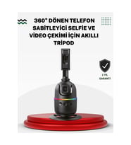 Otomatik Yüz Takipli 360° Döner Gimbal Standı, Sosyal Medya İçin Üstün Performans