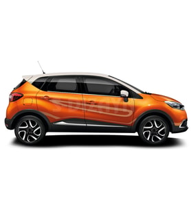 Renault Captur Krom Cam Çıtası 4 Prç. 2013-2020