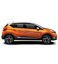 Renault Captur Krom Cam Çıtası 4 Prç. 2013-2020