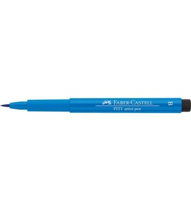 Faber Castell Pitt Artist Pen Çizim Kalemi Fırça Uçlu 110 Phthalo Blue 