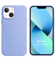 Microsonic Apple iPhone 13 Mini Kılıf Liquid Lansman Silikon Mavi