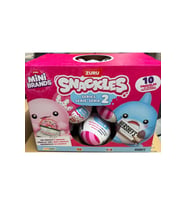 Snackles Aburcubur 12 cm Sürpriz Peluş S2 (Çok Renkli)