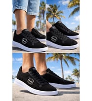 Ghattix Yeni Sezon Erkek Keten Sneaker Ayakkabı 26Y