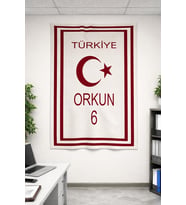 Kişiye Özel Triko Battaniye -Türk Bayraklı Battaniye-Türkiye-Milli Takım-Ay Yıldız-Taraftar Battaniye-
