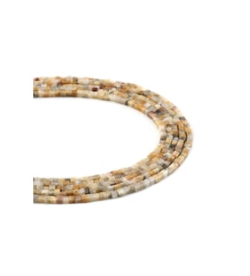 Akik Doğal Taş Küp Kesim 2x2mm Dizi