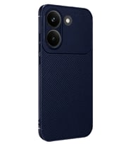 Poco X8 Pro Auto Focus Karbon Kapak - Lacivert