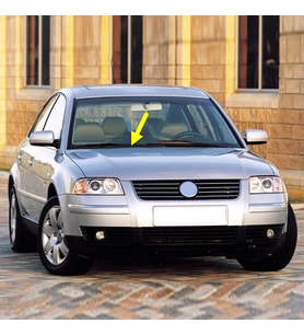 VW Passat B5.5 2001-2002 Ön Cam Sağ Silecek Kolu 3B1955410 (Siyah)