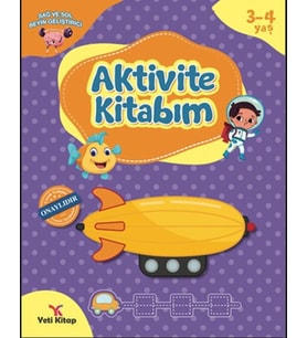 3-4 Yaş Aktivite Kitabı