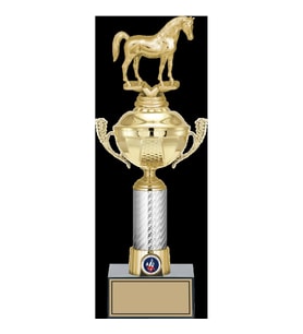 ODAK KUPA - Figürlü Kupalar - At Figürlü Kupalar FG-058 C - 38 cm