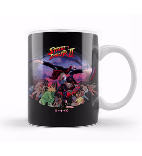 Street Fighter  Street  Dancer Kupa Bardak Porselen