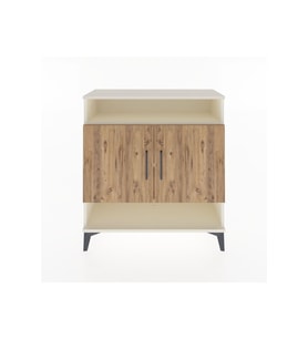 Arges Şifonyer 3 Raflı 2 Kapaklı 88x30x96 Aytaşı-Çam