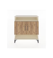 Arges Şifonyer 3 Raflı 2 Kapaklı 88x30x96 Aytaşı-Çam