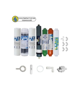 Purefer Açık kasa Çif sedimentli Sertifikalı 7li Platinium mebran  mineral+alkali