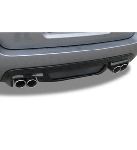Bmw 5 Serisi E60 (2004-2010) M5 Arka Tampon Eki - Difüzör (Plastik)