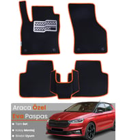 SKODA FABİA 4 (2021-2025) Uyumlu EVA Paspas Tam Set–Oto Paspas,Araca Özel,Kolay Montaj
