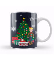 Gary Goodspeed Around The Christmas Tree Final Space Kupa Bardak Porselen