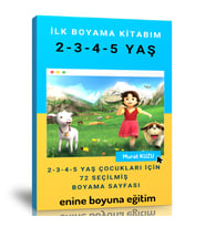 İlk Boyama Kitabım (2-3-4-5 YAŞ)