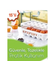 15 Bölmeli Yumurta Kabı Royaleks-AK680