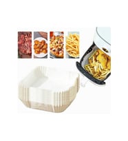 air fryer pişirme kağıdı BEYAZ ÖZEL ÜRÜN 50 ADET KALİTELİ PİŞİRME KAĞIDI