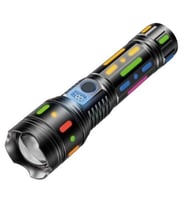 Powermaster PM-25120 Çok Fonksiyonlu Teleskopik Zoom - 5 Modlu Şarjlı El Feneri