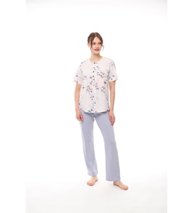 Pijadore 1450 Kadın Kısa Kollu Pijama Takım