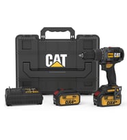 CAT DX12.2 18Volt/4.0Ah Li-ion Çift Akülü Kömürsüz Profesyonel Şarjlı Darbeli Matkap