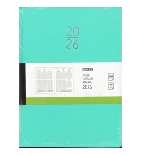 GIPTA 122-ECK EKO 20x28 HAFTALIK AJANDA