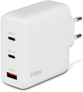 GAN 120W PD Seyahat Hızlı Şarj Aleti 2 USB-C+USB-A Beyaz 2SCG04B