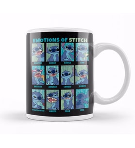 Disney Lilo Stitch Emotions Of Stitch Panels Kupa Bardak Porselen