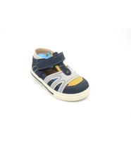 Erkek Bebek Ortopedik Sandalet Ayakkabı ŞirinBebe 2642 (Mavi)