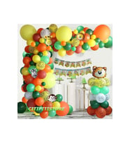 Çıtıpıtıstore Safari Doğum Günü Lüks Balon Set